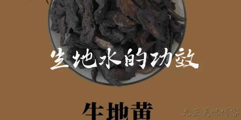 生地水的功效:2026年最新研究：生地黄煮水喝到底有哪些功效？